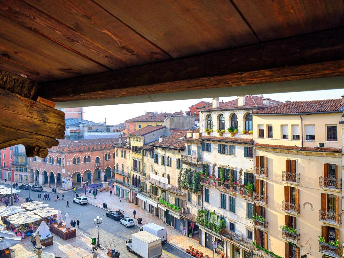 Apartmentsarena - Residenza Degli Scaligeri - Piazza Erbe 维罗纳 外观 照片
